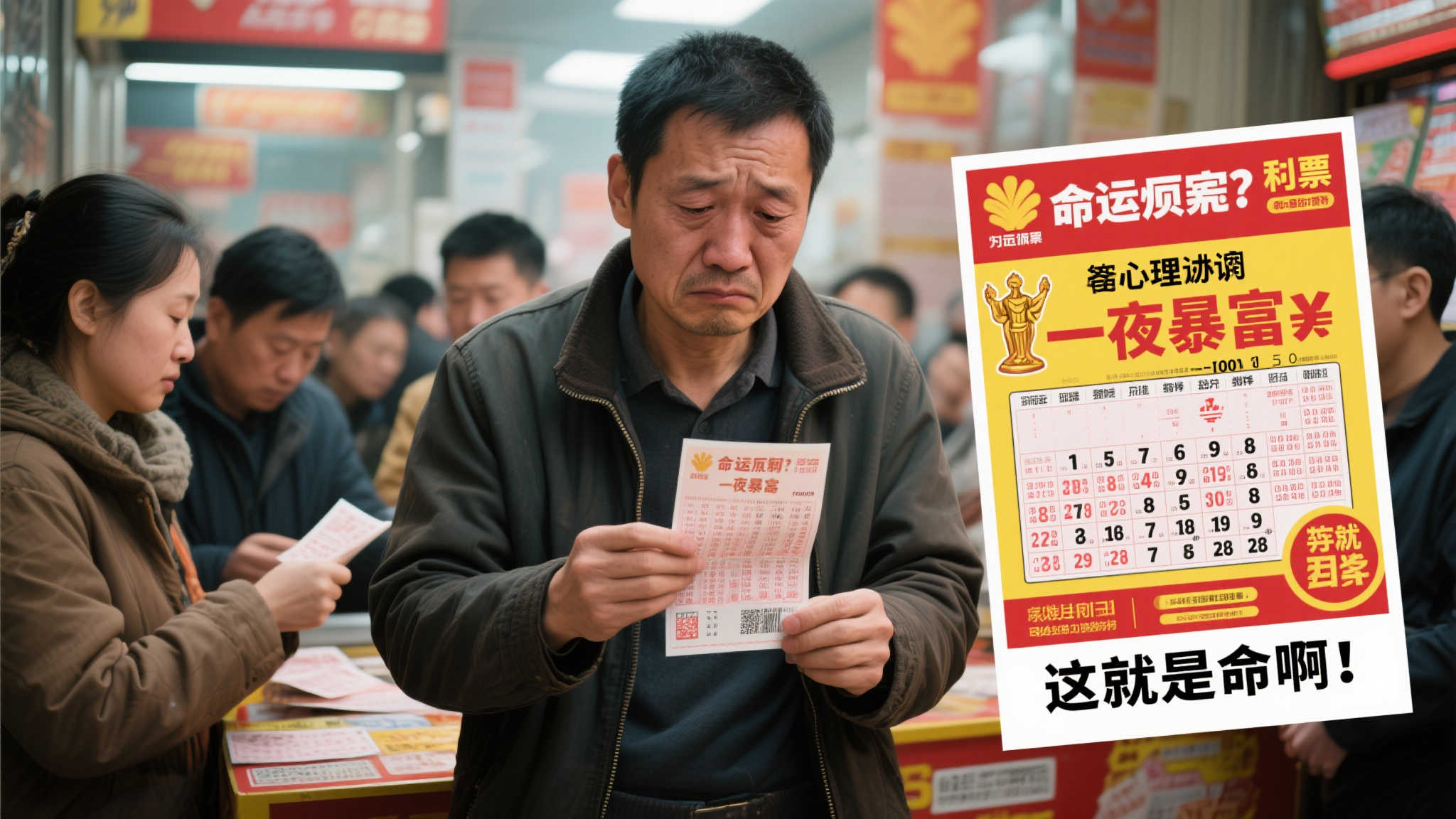 命运无常：彩票背后的心理博弈
买彩票本
