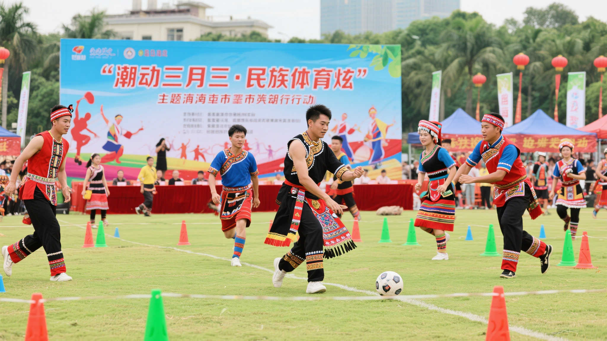 三月三潮涌·民族体育耀”防城港“体彩狂欢节”激情绽放