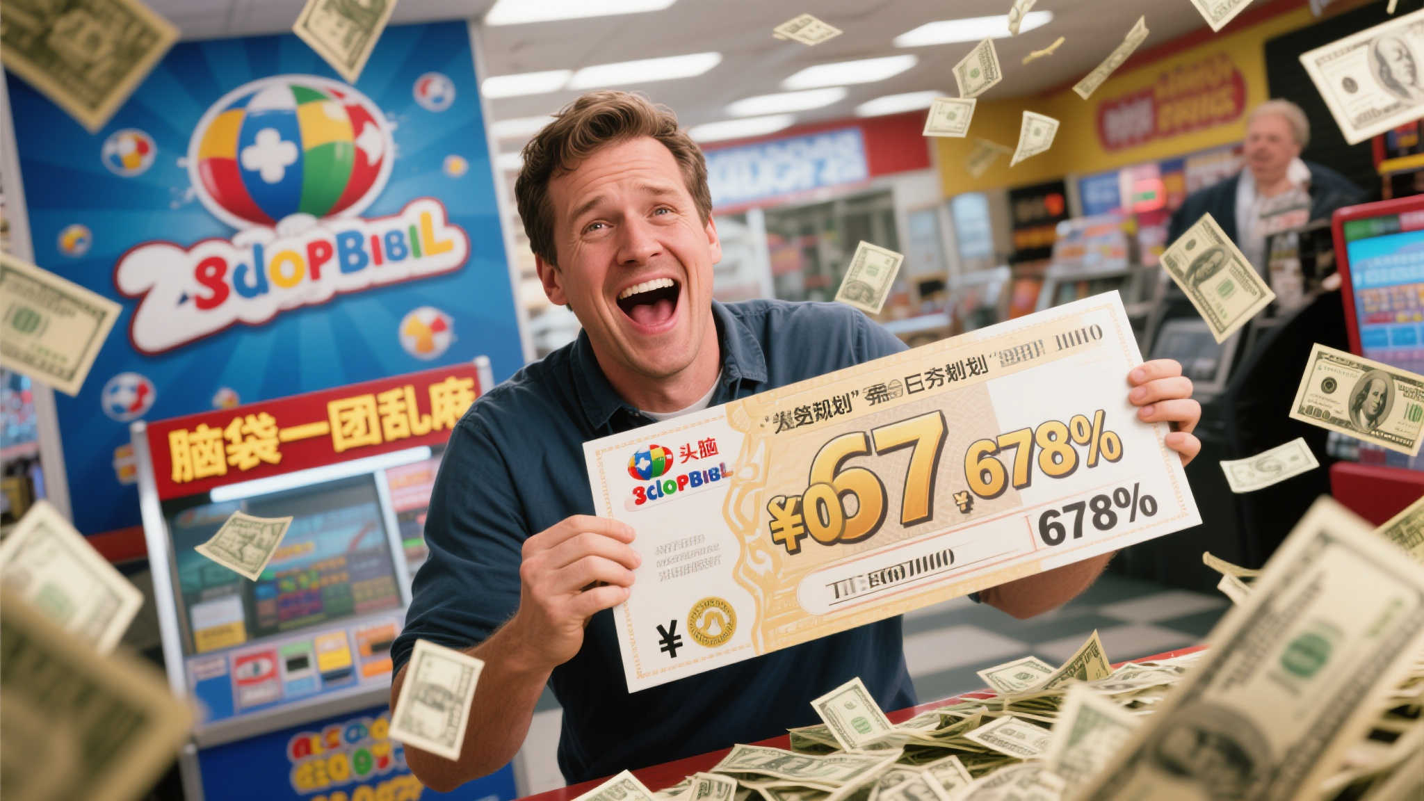 男子喜中双色球678万兑奖匆忙 头脑混乱暂无未来计划