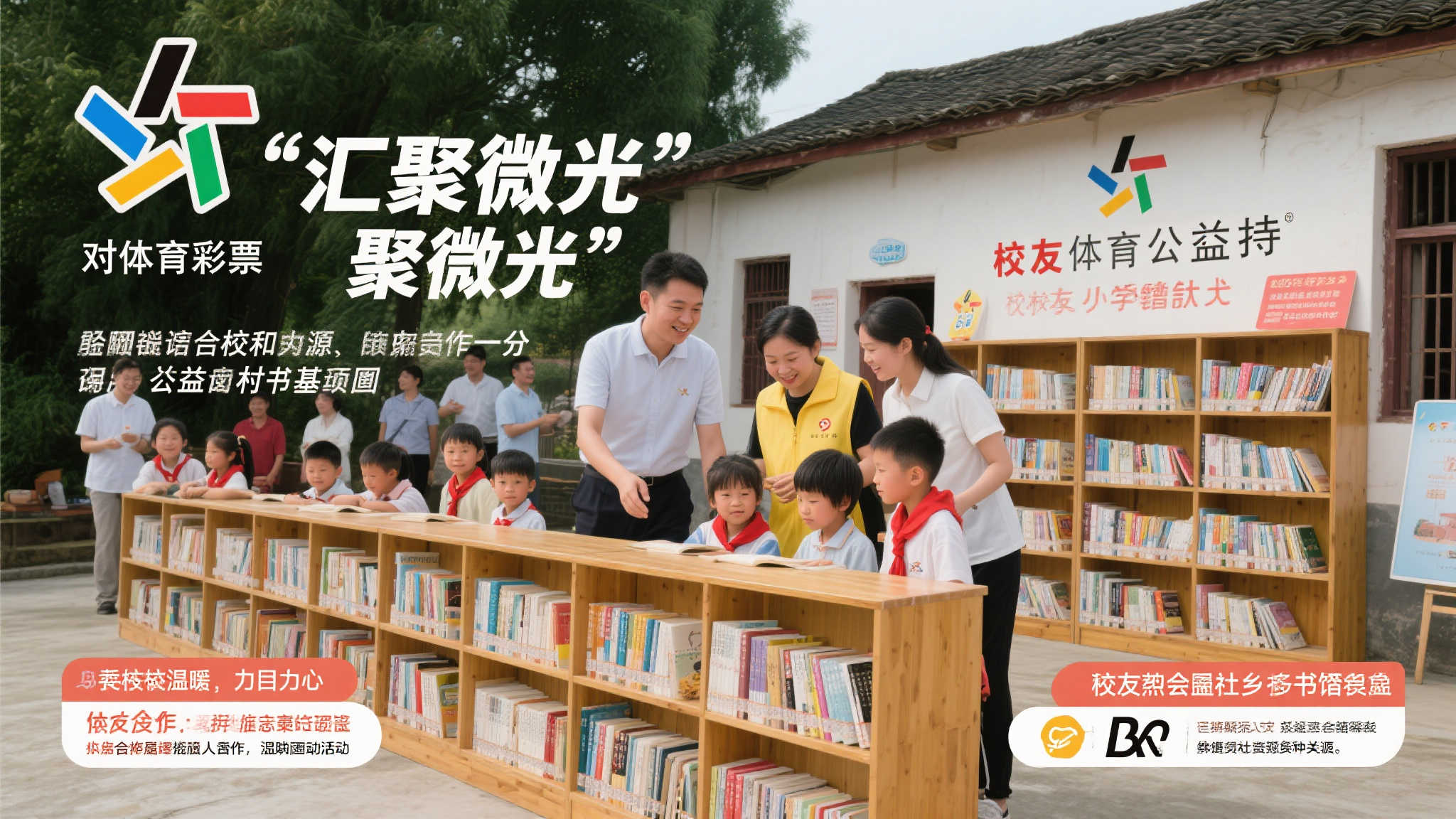 体彩微光闪耀,校友爱心护童 当体彩公益与校友情谊结合时,其影响力更是