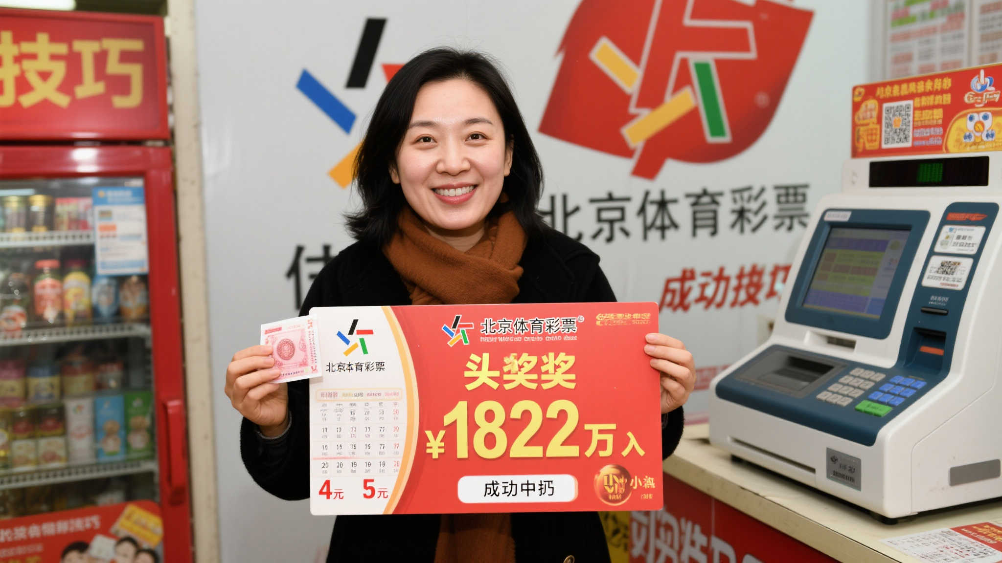 这位北京女彩民的经历堪称传奇。据了解，她