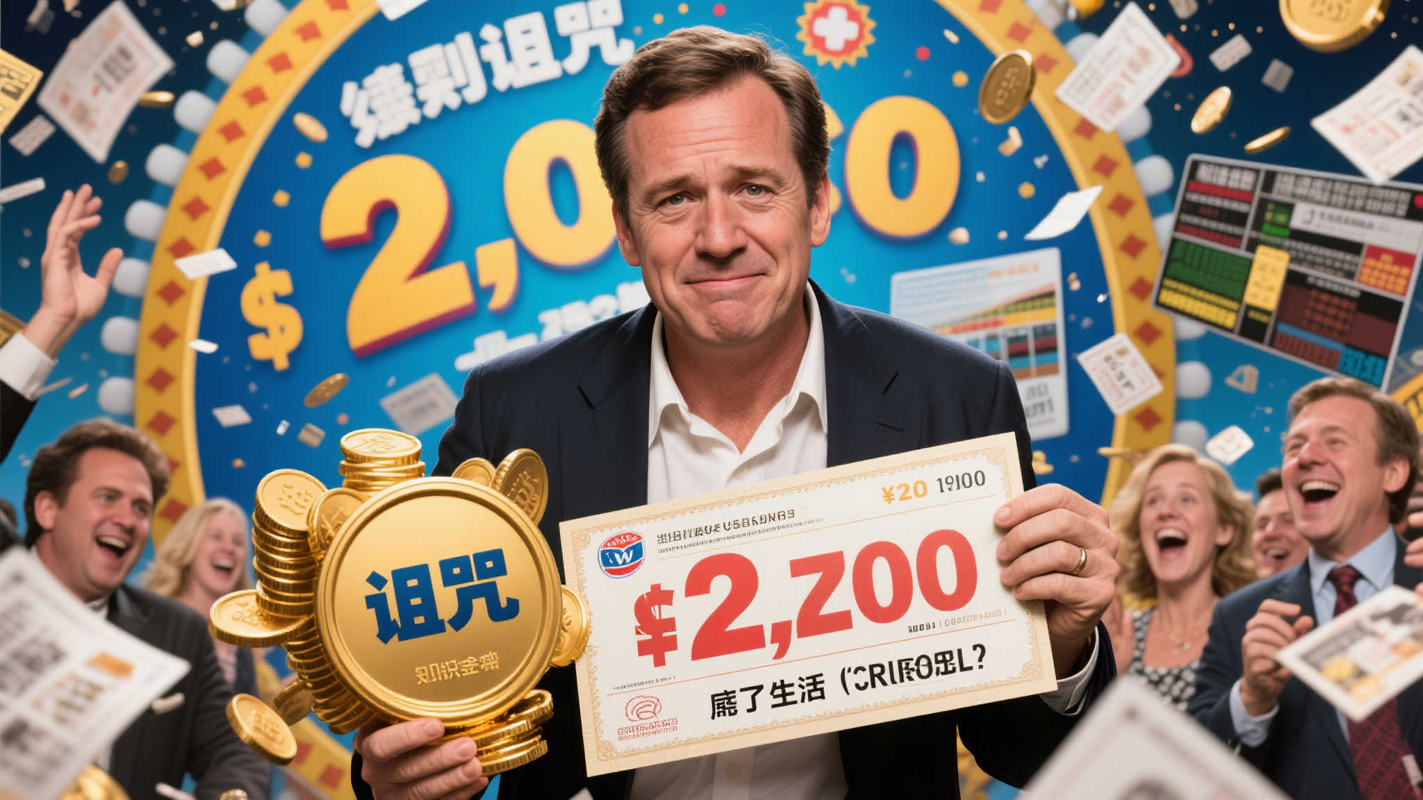 2亿大奖得主投资失利4次离婚 30年后仍未退休