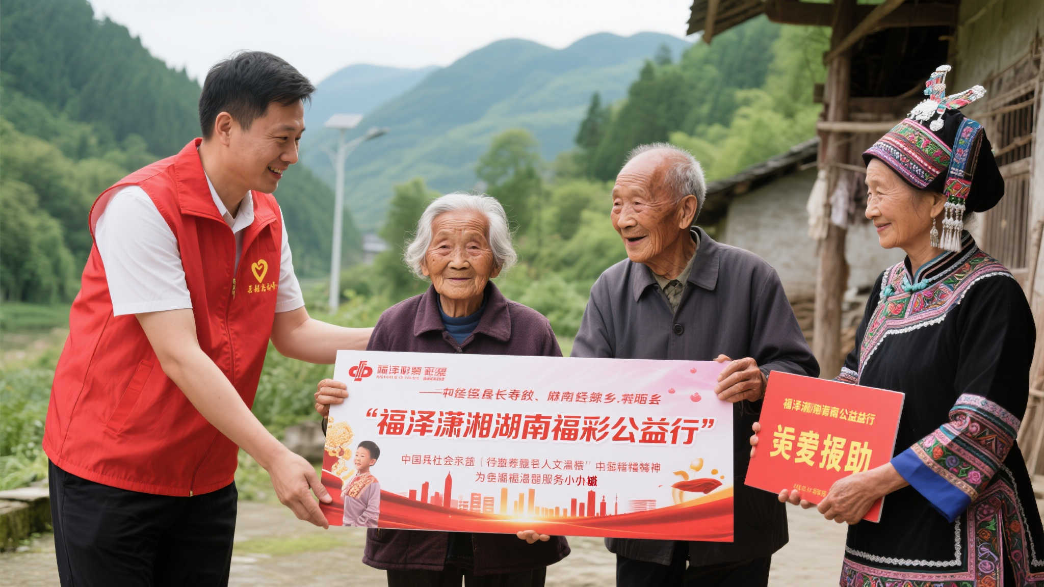 温暖传递，爱心护航——探访麻阳百岁老人的