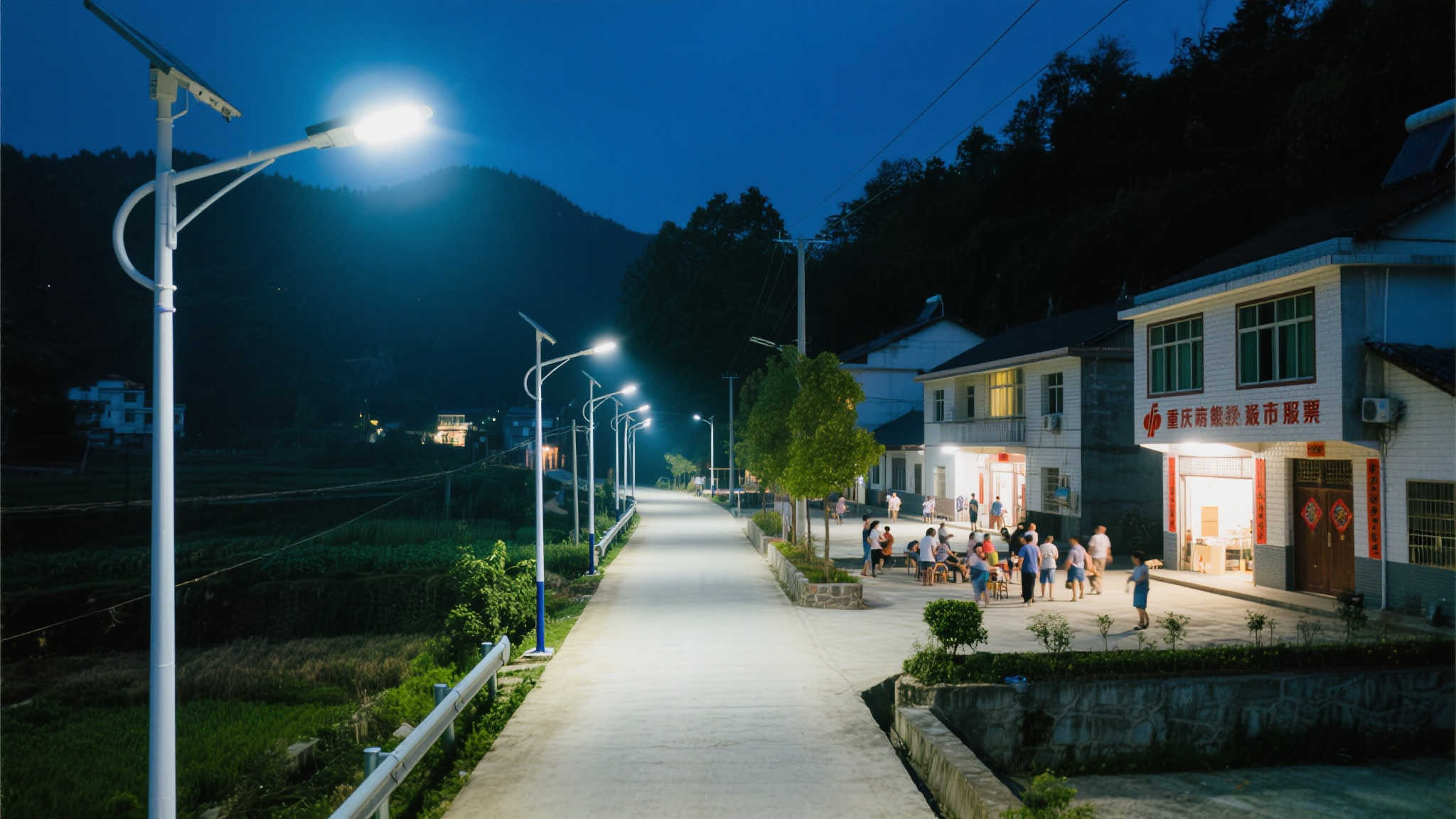 据相关负责人介绍，这批路灯采用节能环保技