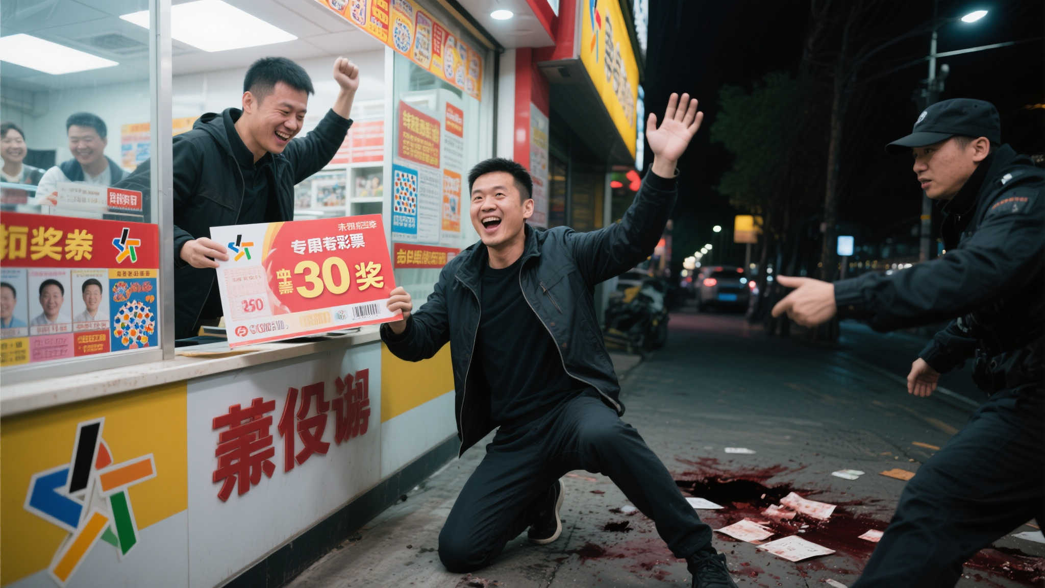 男子中奖万元遭尾随攻击 身中15刀装死侥幸脱险