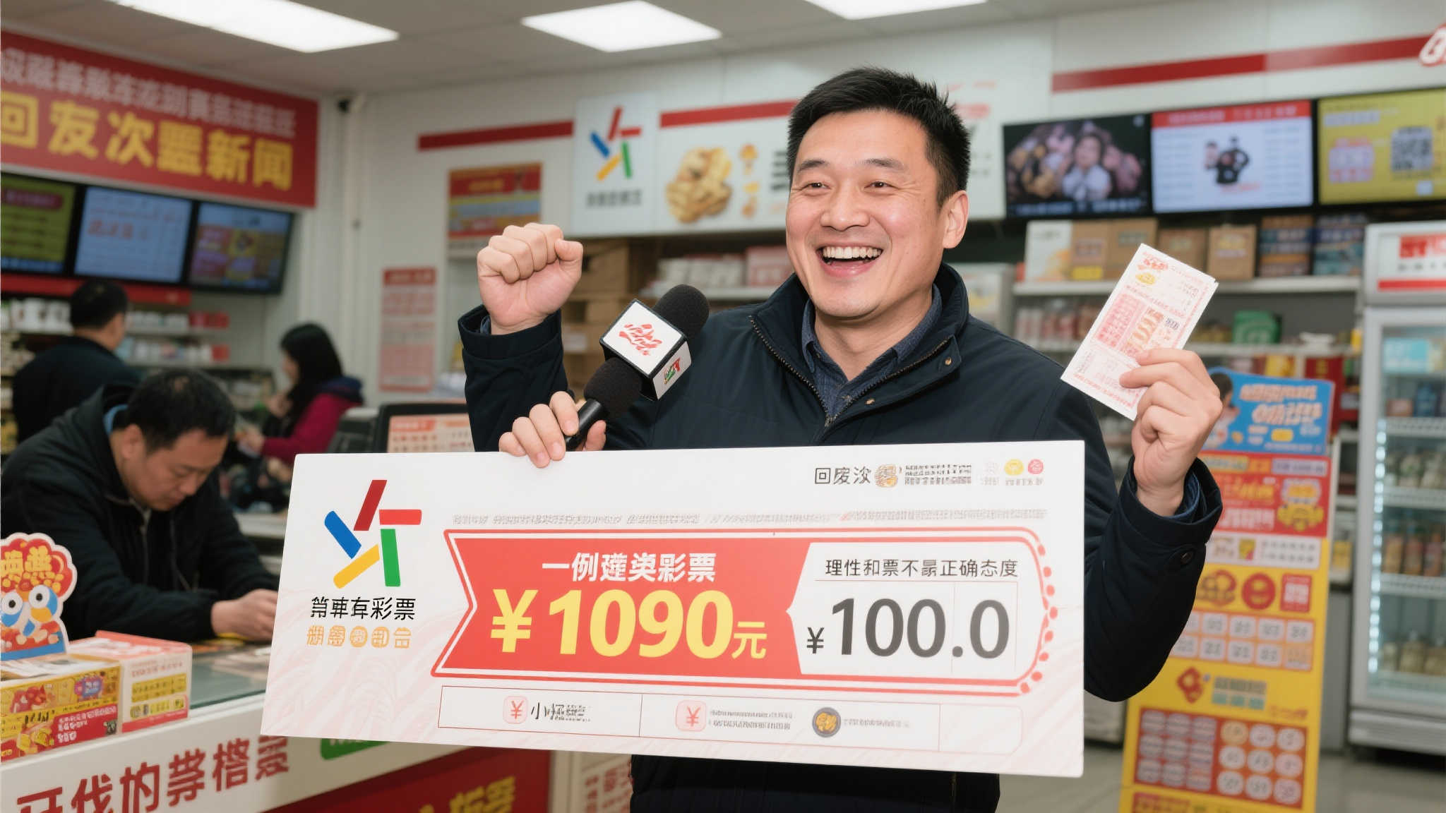 当然，中奖固然令人振奋，但我们也要看到，