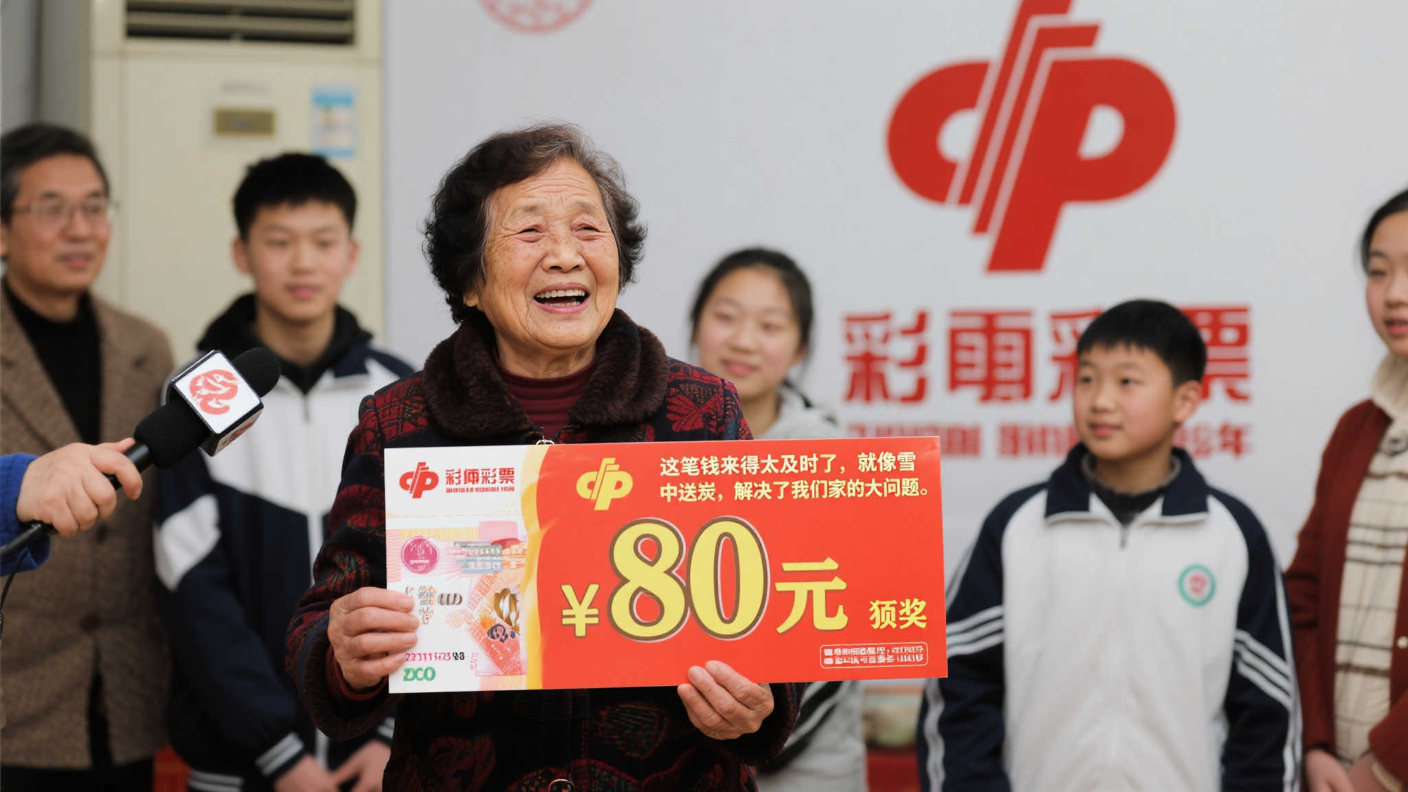 老彩民福彩中奖百万 圆孙子学区房梦想