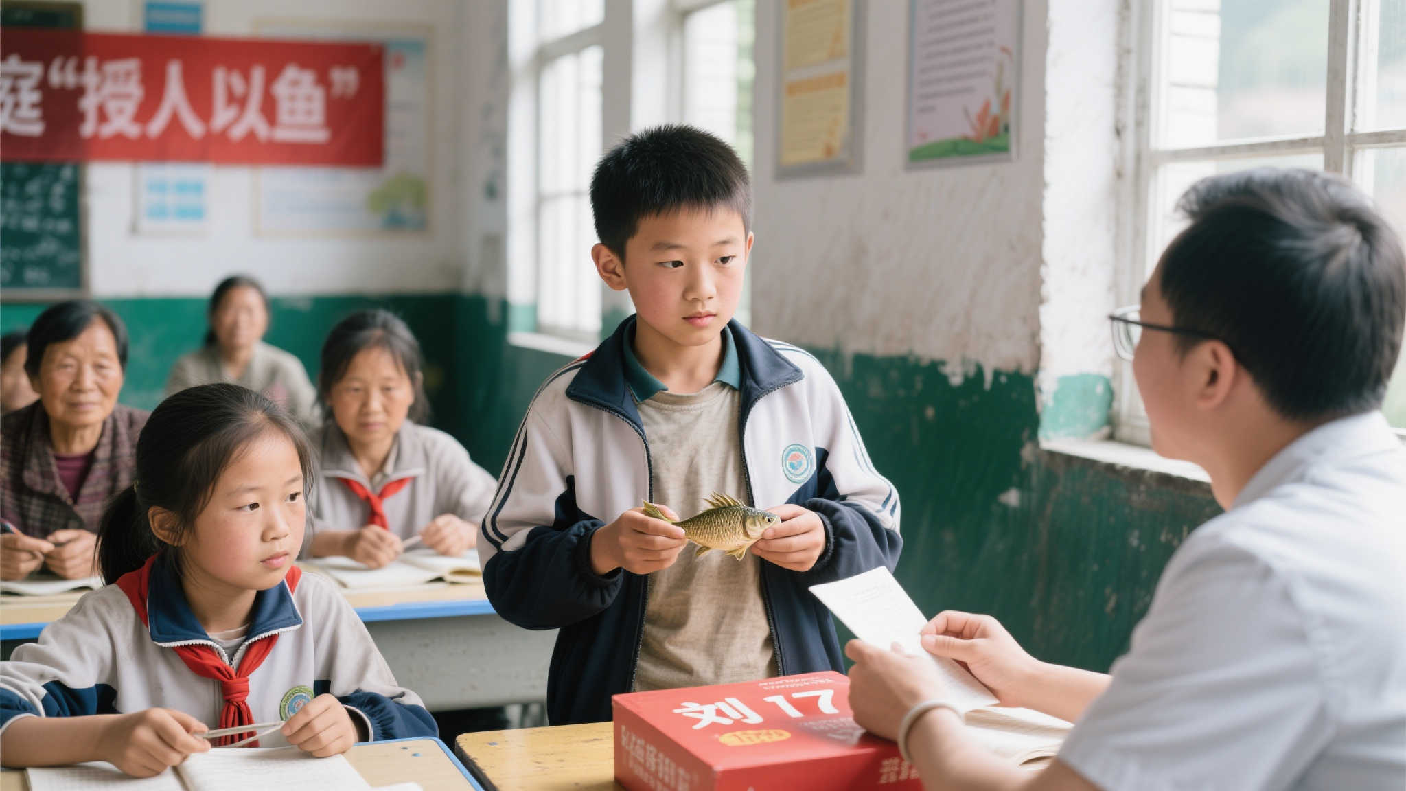 不少参与其中家庭案例表明，“授人以鱼”的