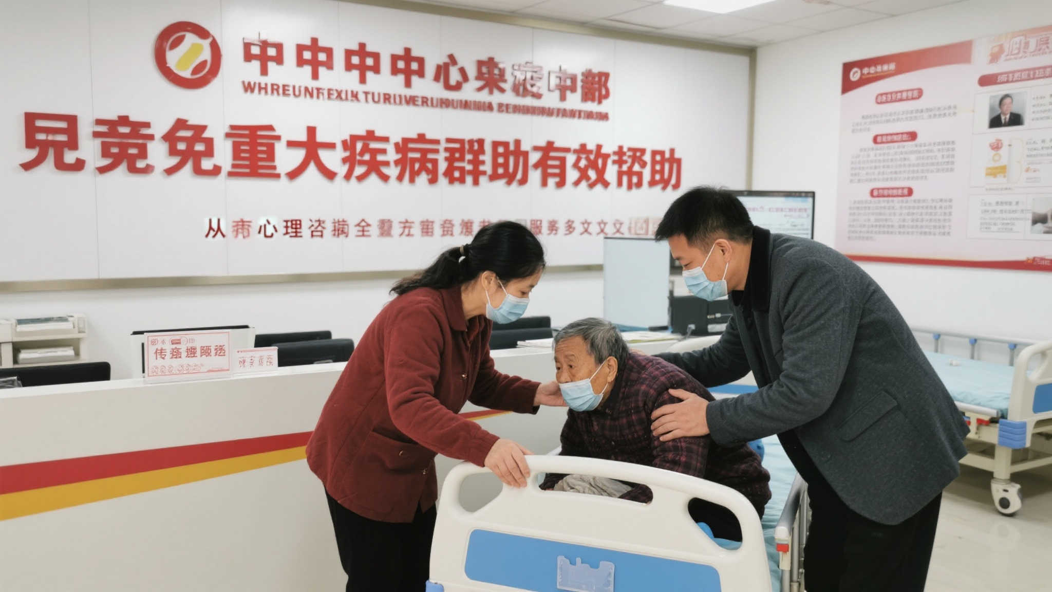 该中心旨在对因重大疾病陷入困境的人群进行