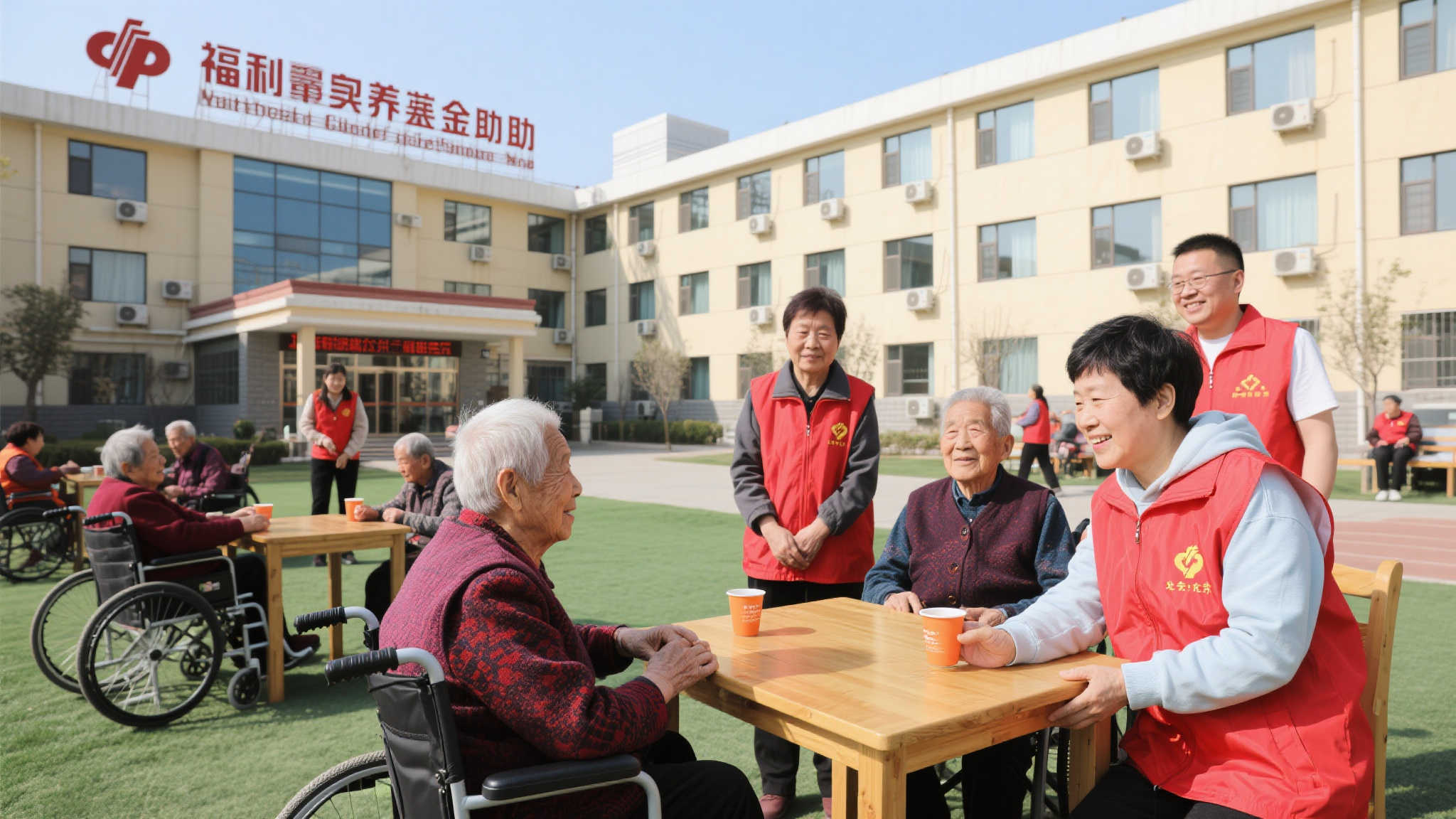 例如，在北京市朝阳区，有一所由福利彩票基
