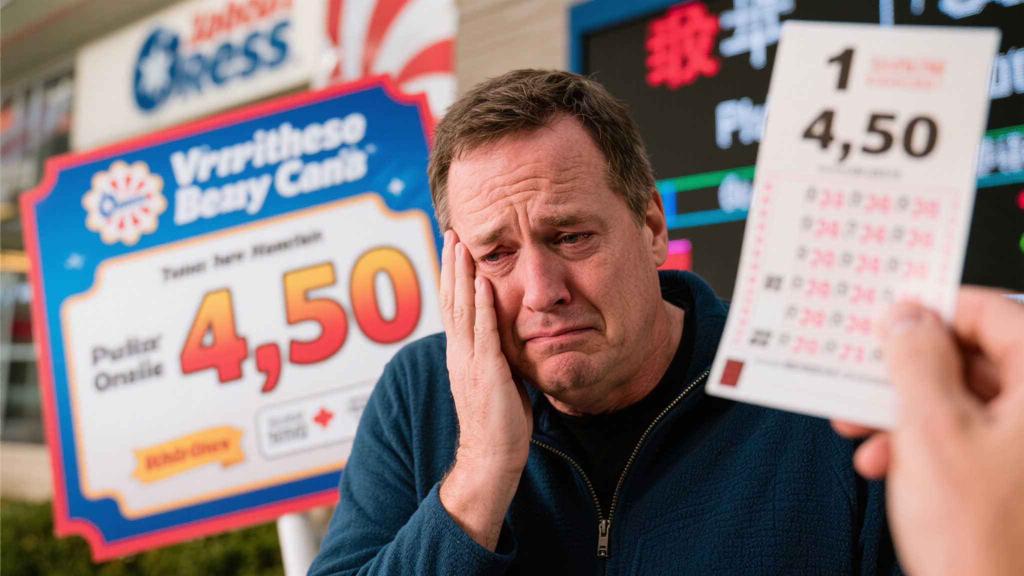 男子因1号之差错失双色球4.5亿大奖：曾于4年前摘得二等奖