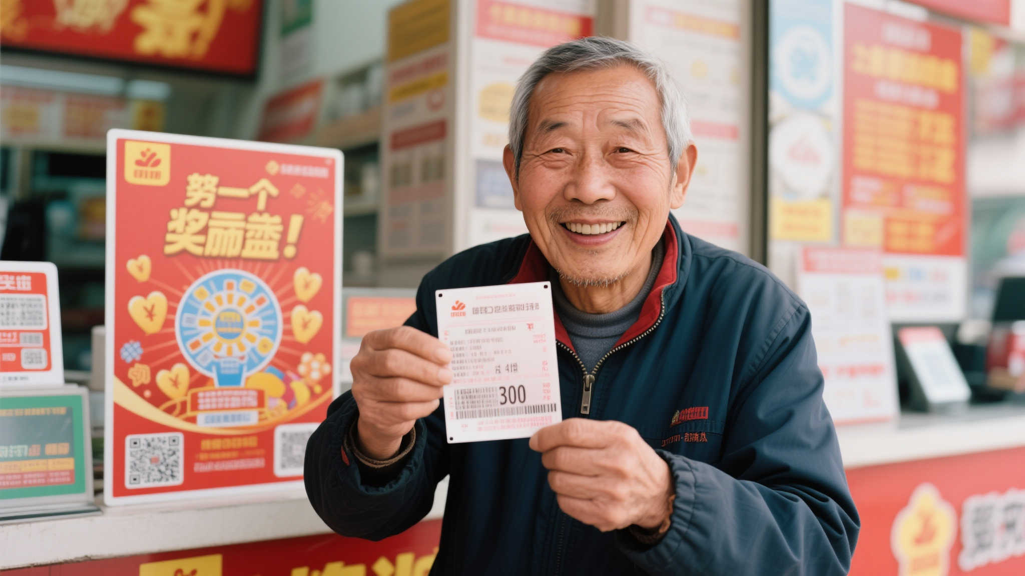 彩民坚持守号30年终中双色球千万大奖