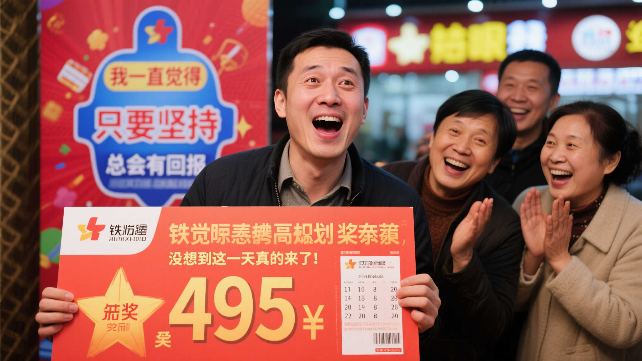 铁杆彩民坚持20余年终获体彩501万大奖 激动彻夜难眠急赴兑奖 当得知自己中奖的那一刻,这位铁粉坦言完全