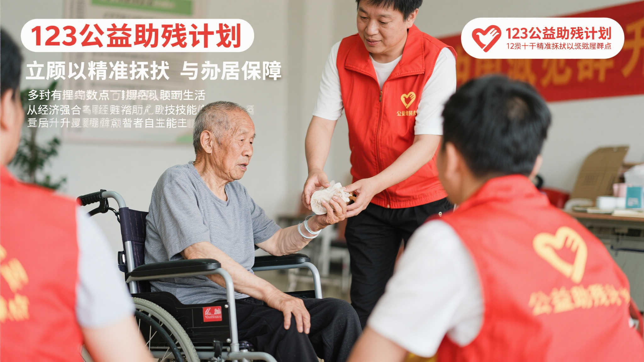 123公益助残计划启航 温暖行动支持残疾人士 有数据显示,我国现有千万级别以上特殊需求