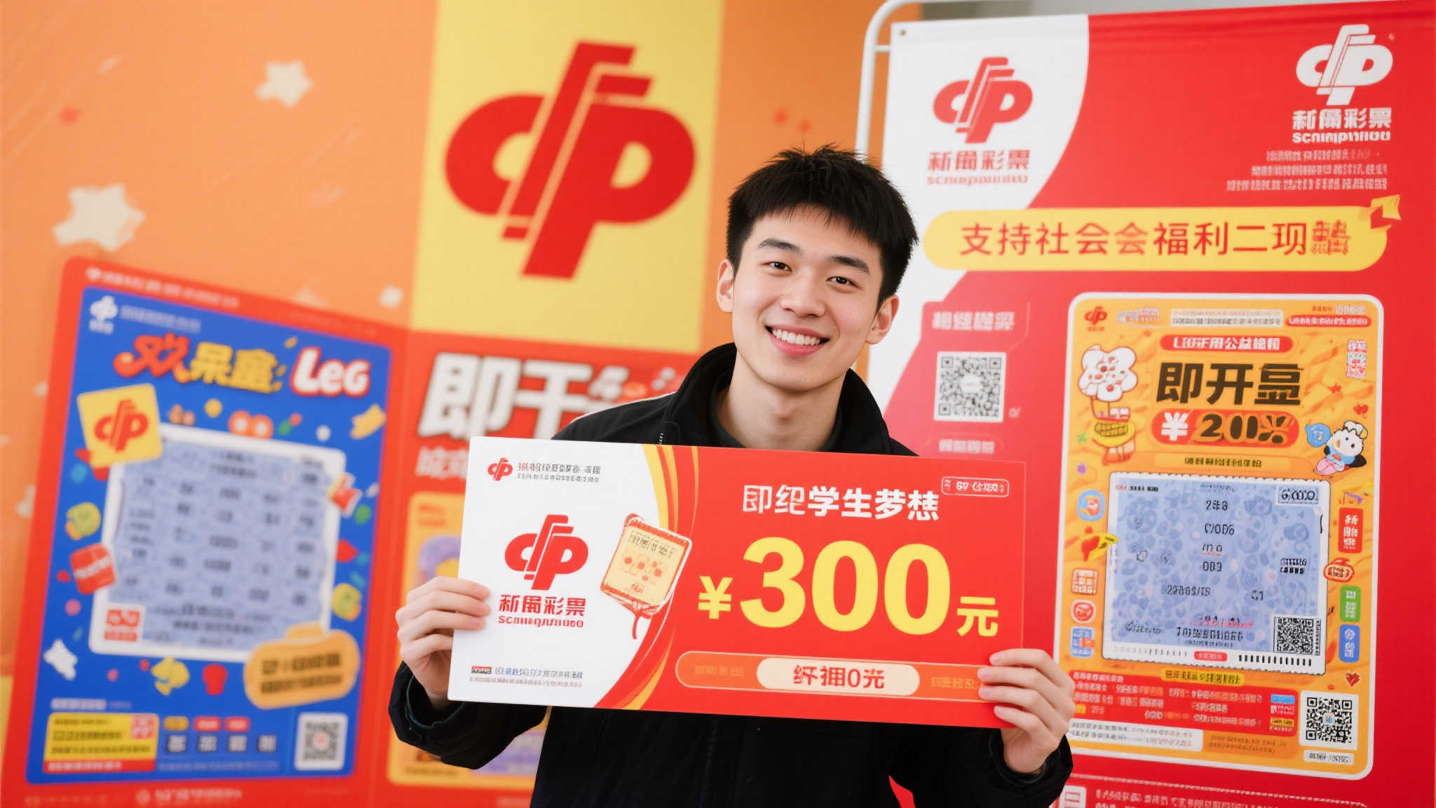 90后小伙刮中福彩100万大奖,激动高呼难掩喜悦! 90后小伙刮中福彩100万大奖,激动高呼难掩喜悦!